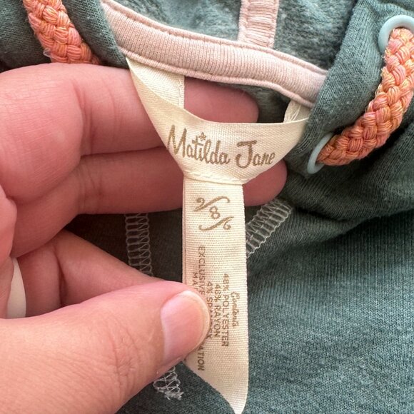Matilda Jane hoodie size 8 - Picture 5 of 5